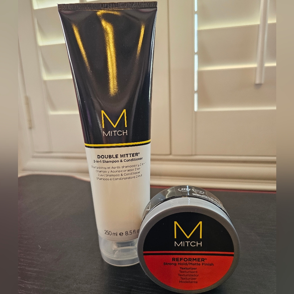 MITCH Paul Mitchell reformer - Double hitter shampoo conditioner hair texturizer